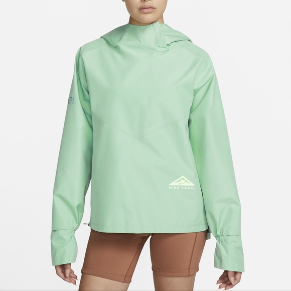 Nike Jackets & Blazers - NWT Nike Enamel Green GORE-TEX Infinium Packable Trail Running Jacket + Gaiter L